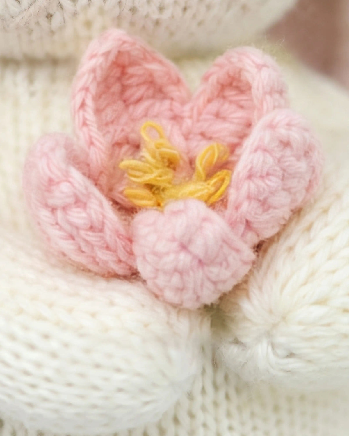 Baby bunny (blooming tulip)