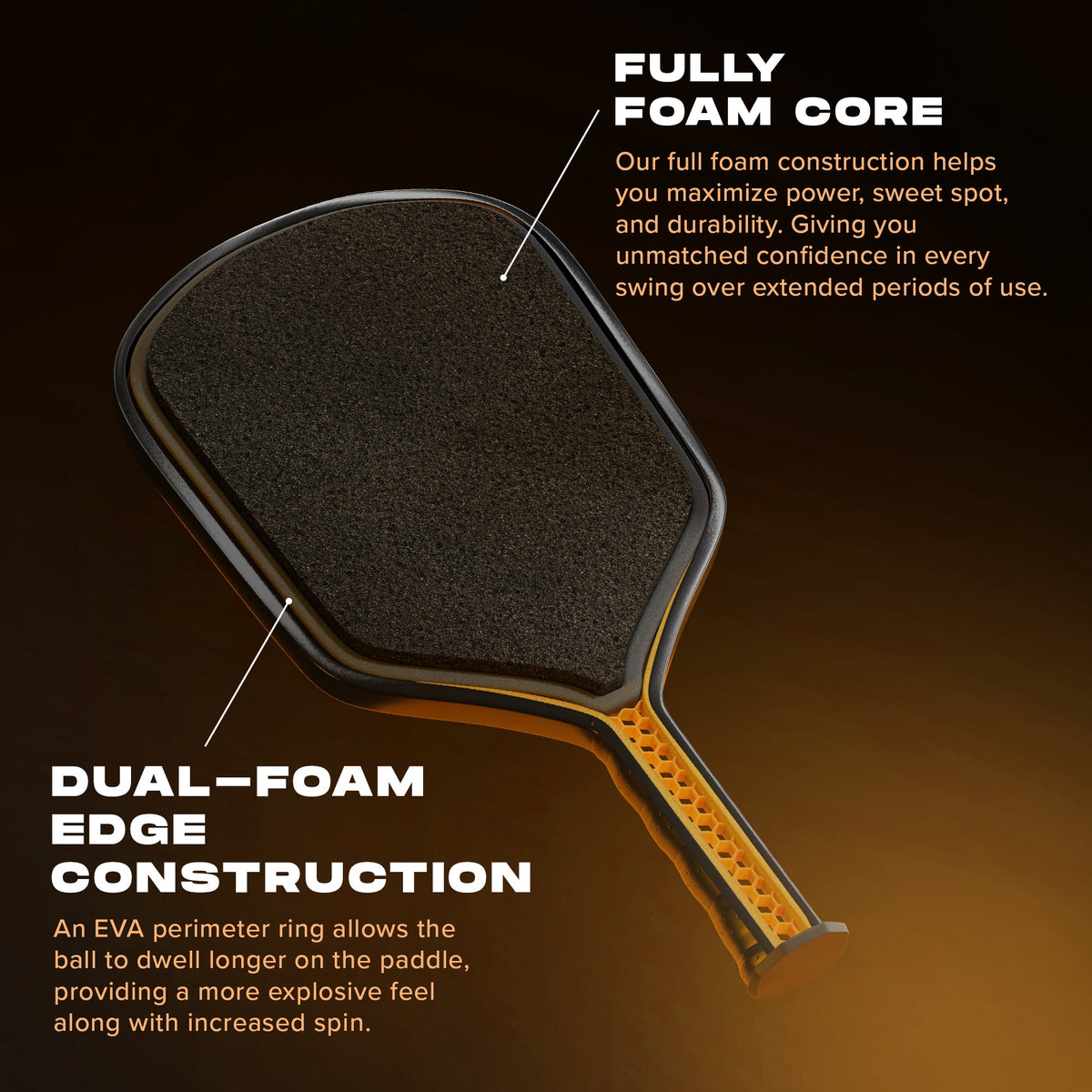 V-Sol Tour with Evergrit (16mm) (Includes Paddle Cover)