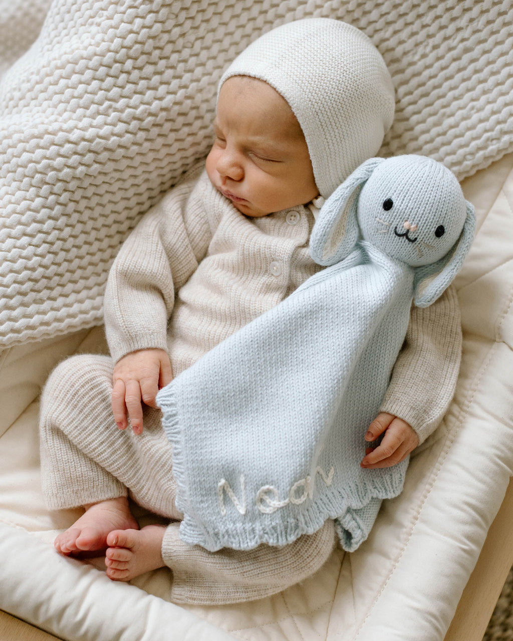 Baby bunny lovey