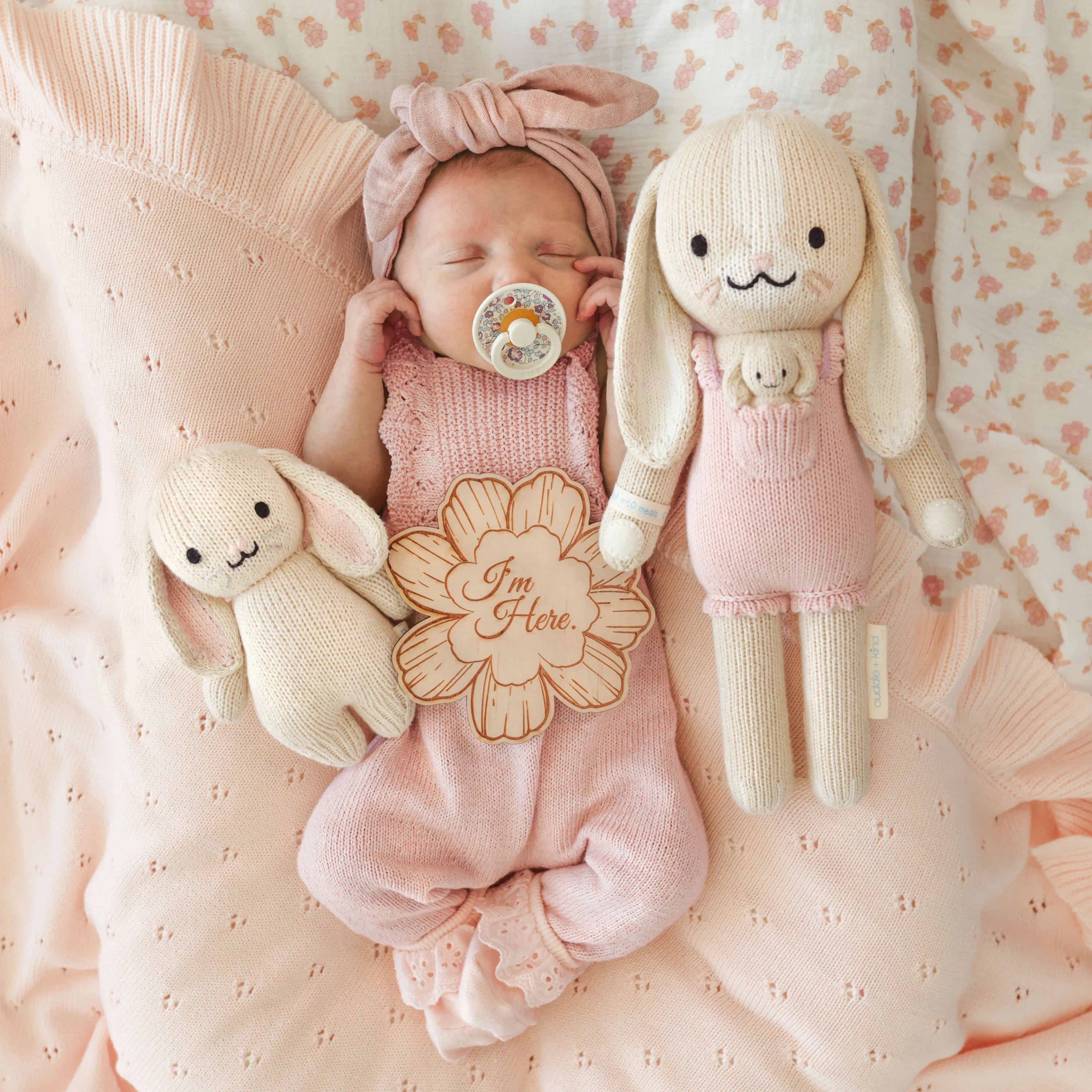 Briar the bunny (peony pink)