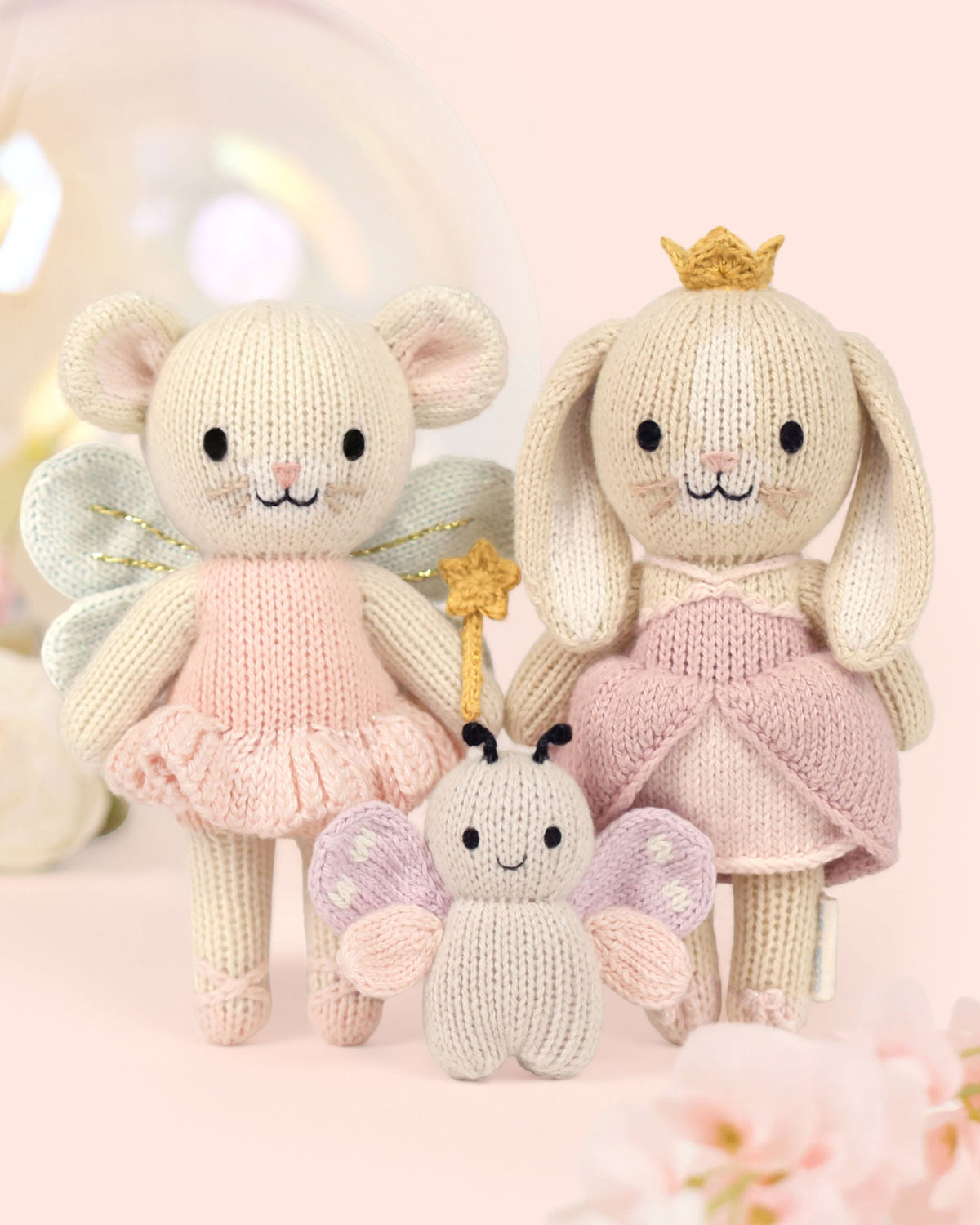 Tiny fairytale set with mouse