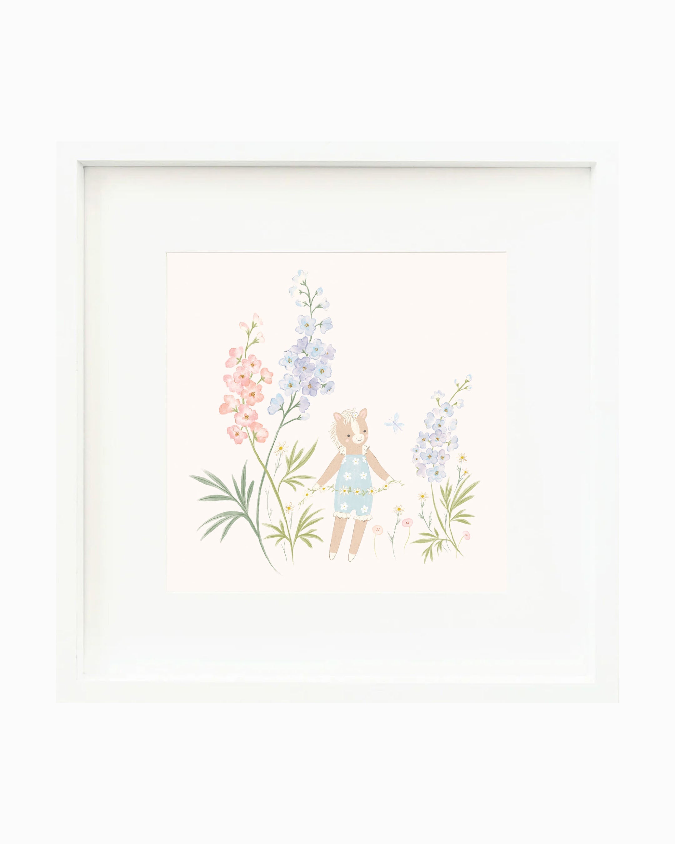 Sophia's print (bluebell) (8"x10")