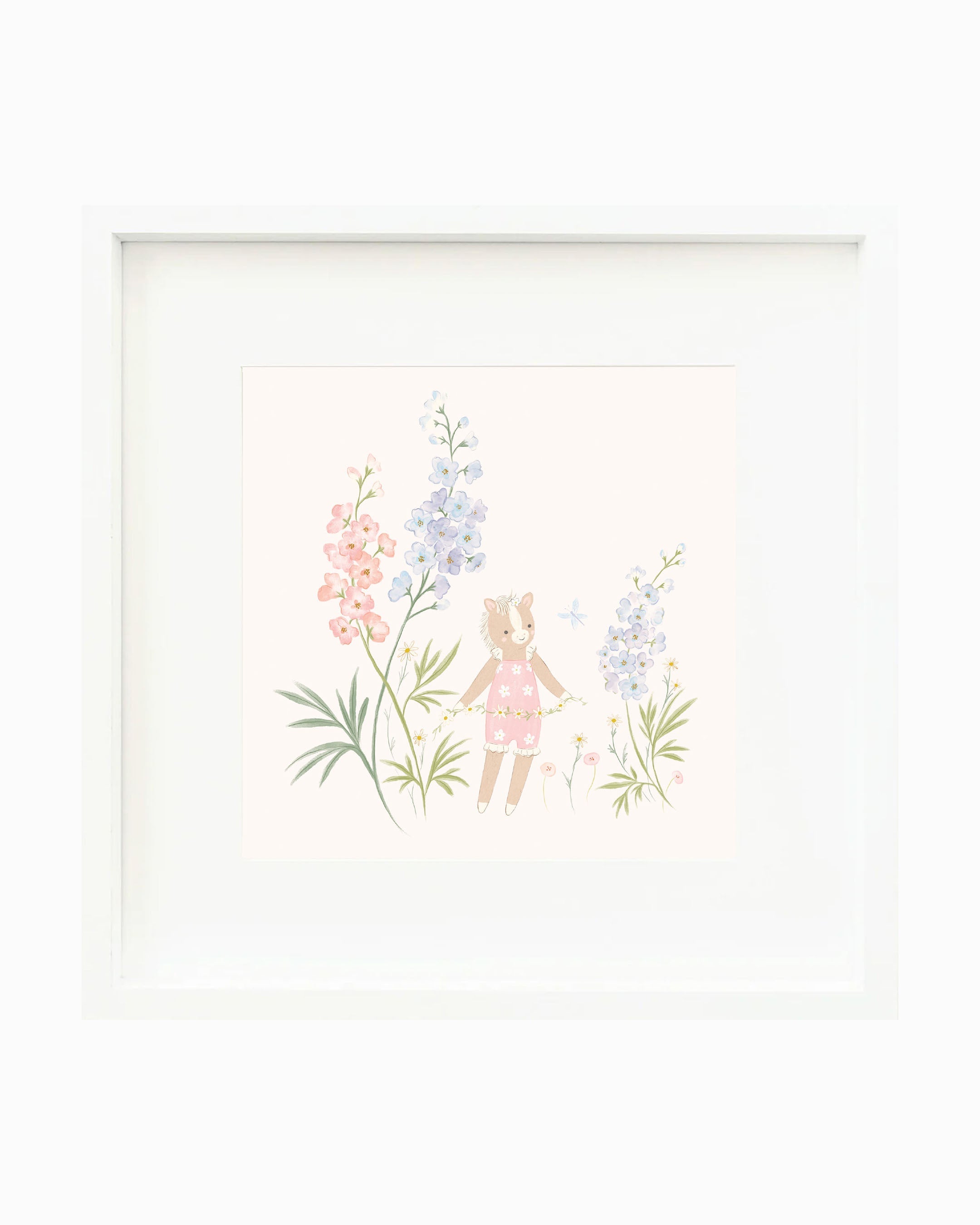 Sophia's print (posy pink) (8"x10")