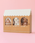 Blush Christmas Gingerbread House