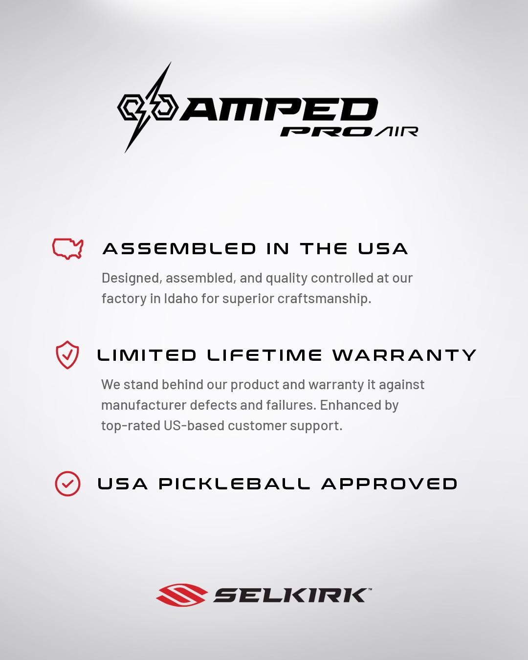 Selkirk AMPED Pro Air - Invikta - Pickleball Paddle