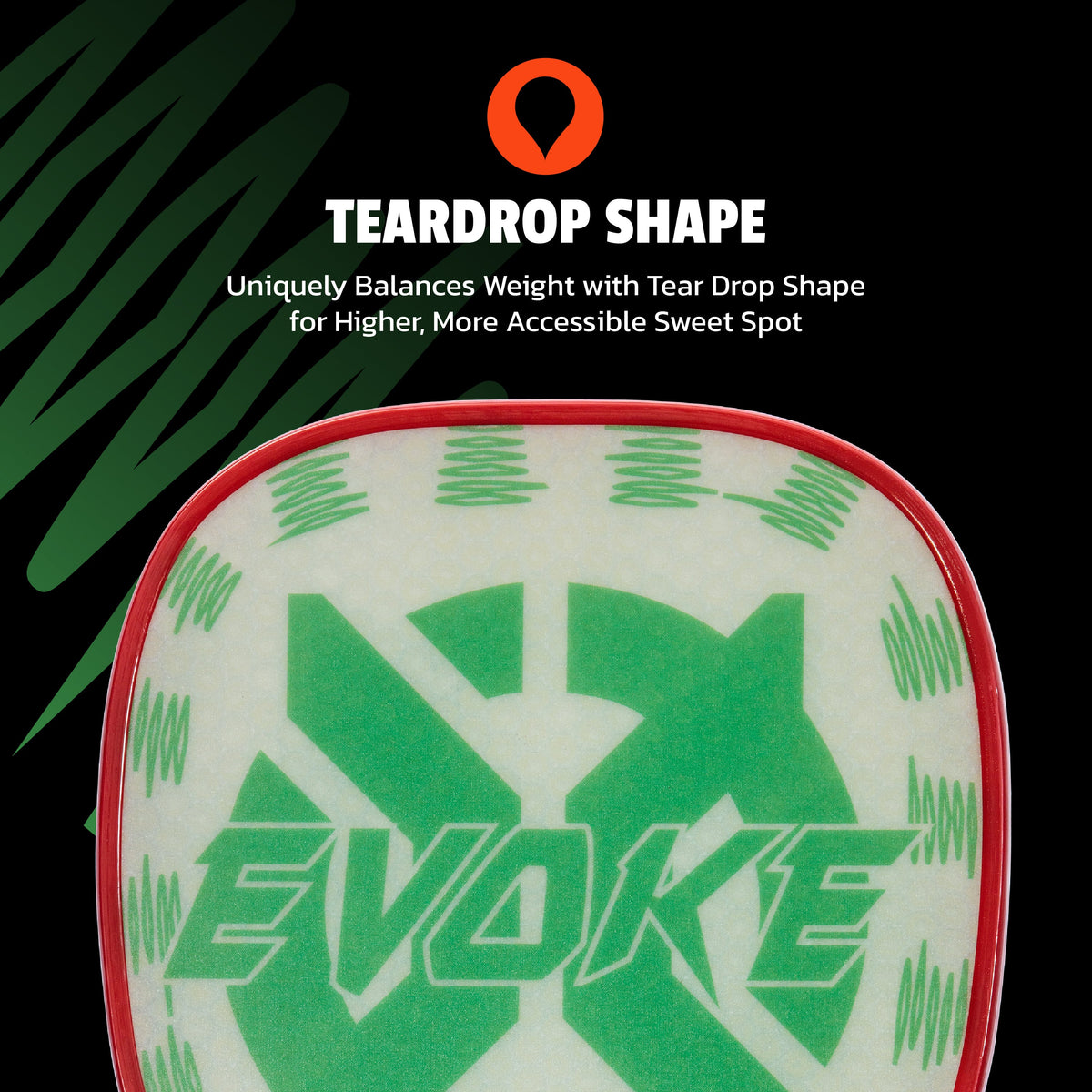 Evoke Tear Drop Composite Paddle