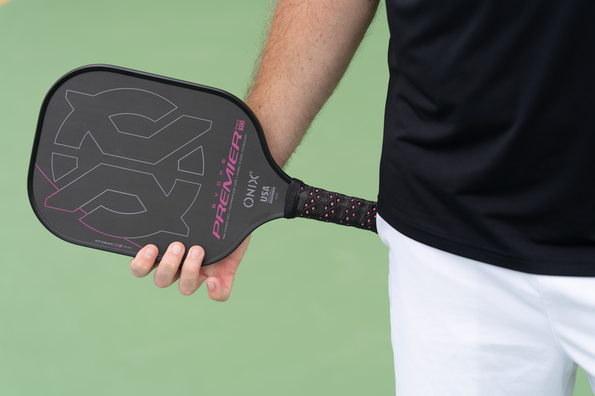 Evoke Premier Raw Carbon Pickleball Paddle