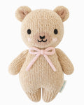Baby honey bear (blush bow)