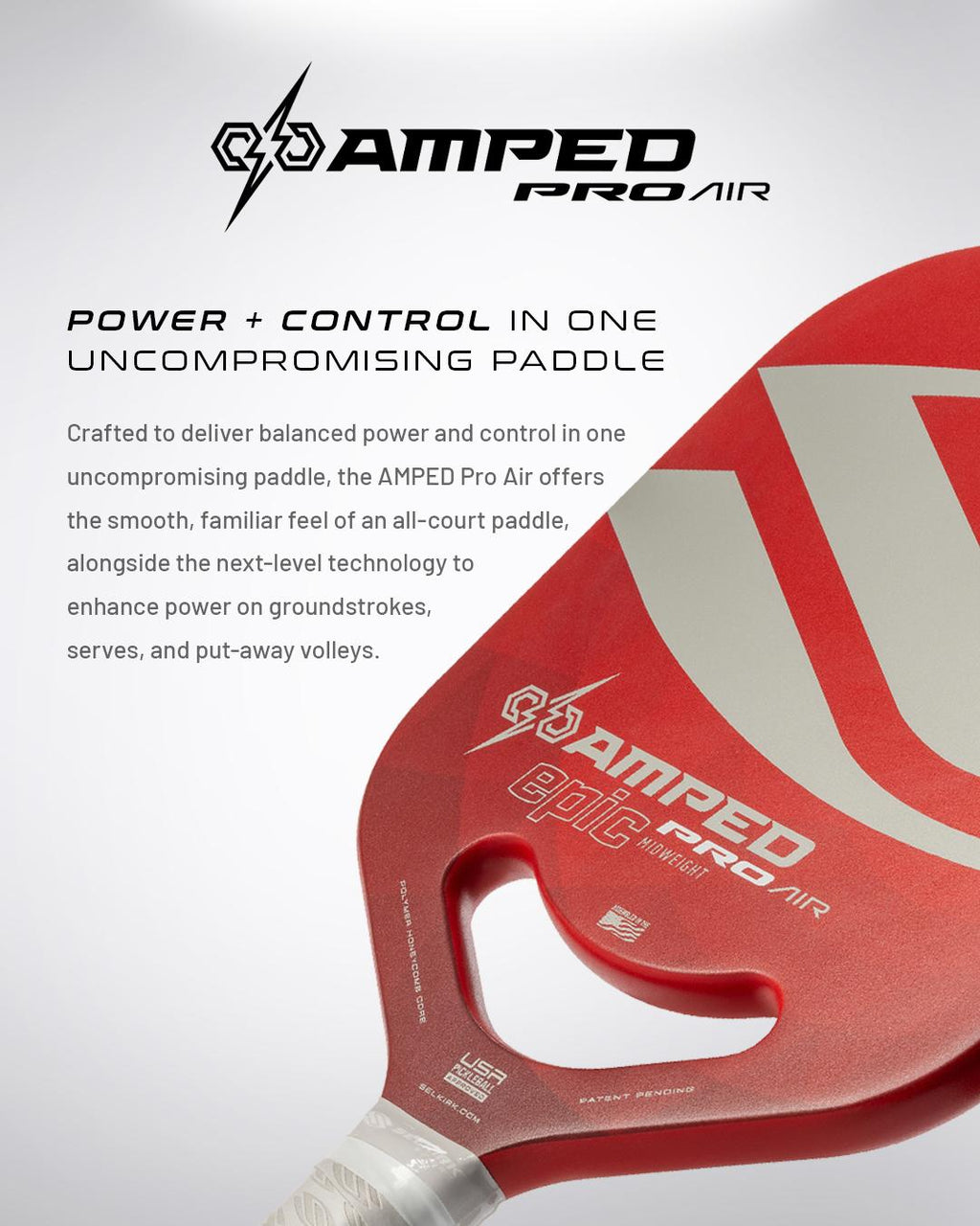 Selkirk AMPED Pro Air - Invikta - Pickleball Paddle