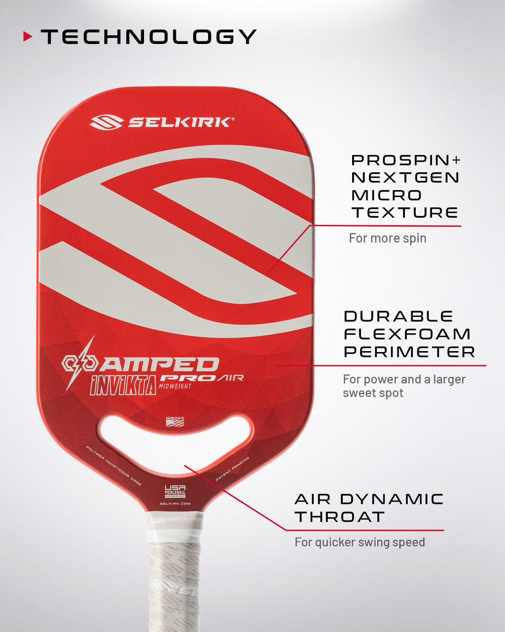 Selkirk AMPED Pro Air - Epic - Pickleball Paddle