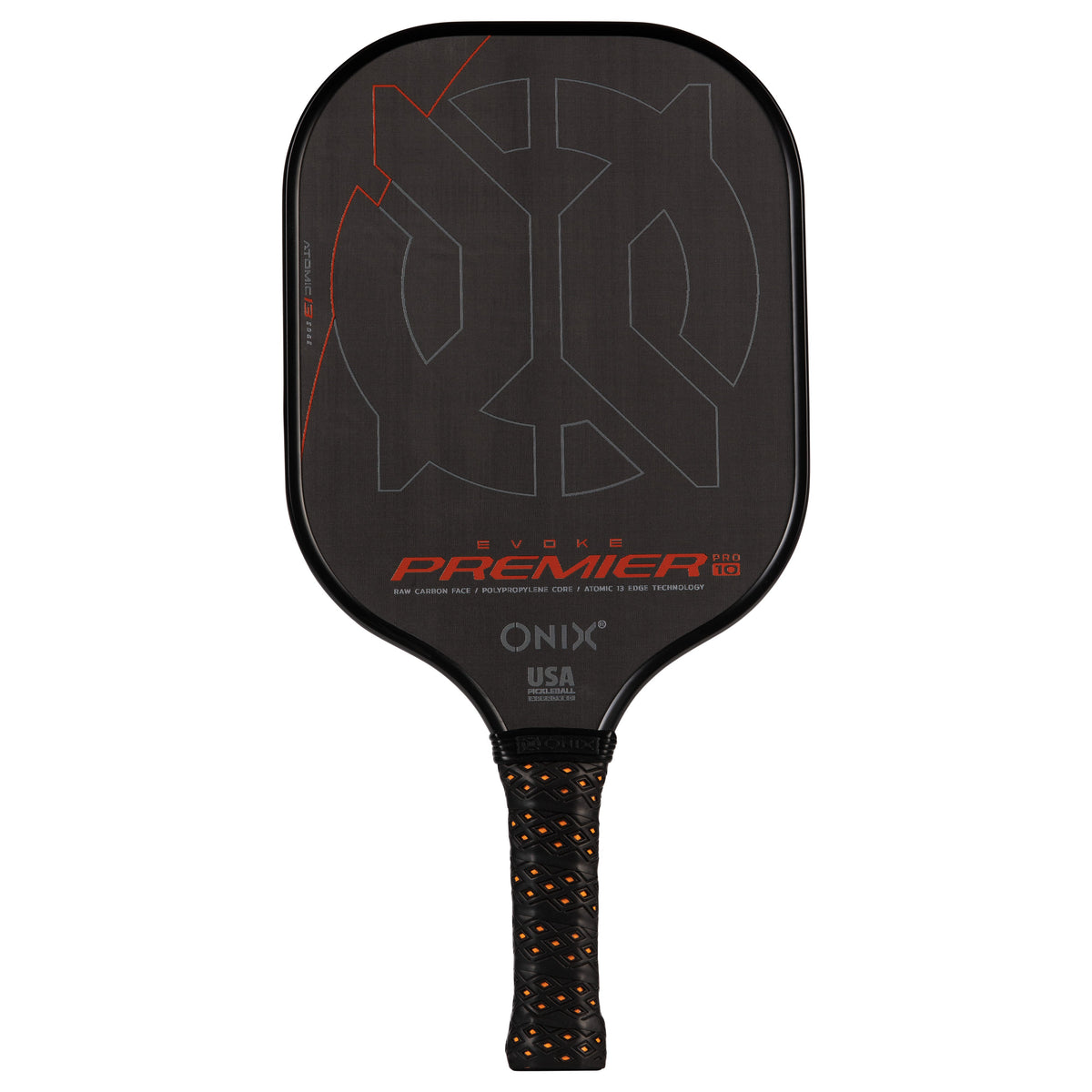 Evoke Premier Raw Carbon Pickleball Paddle