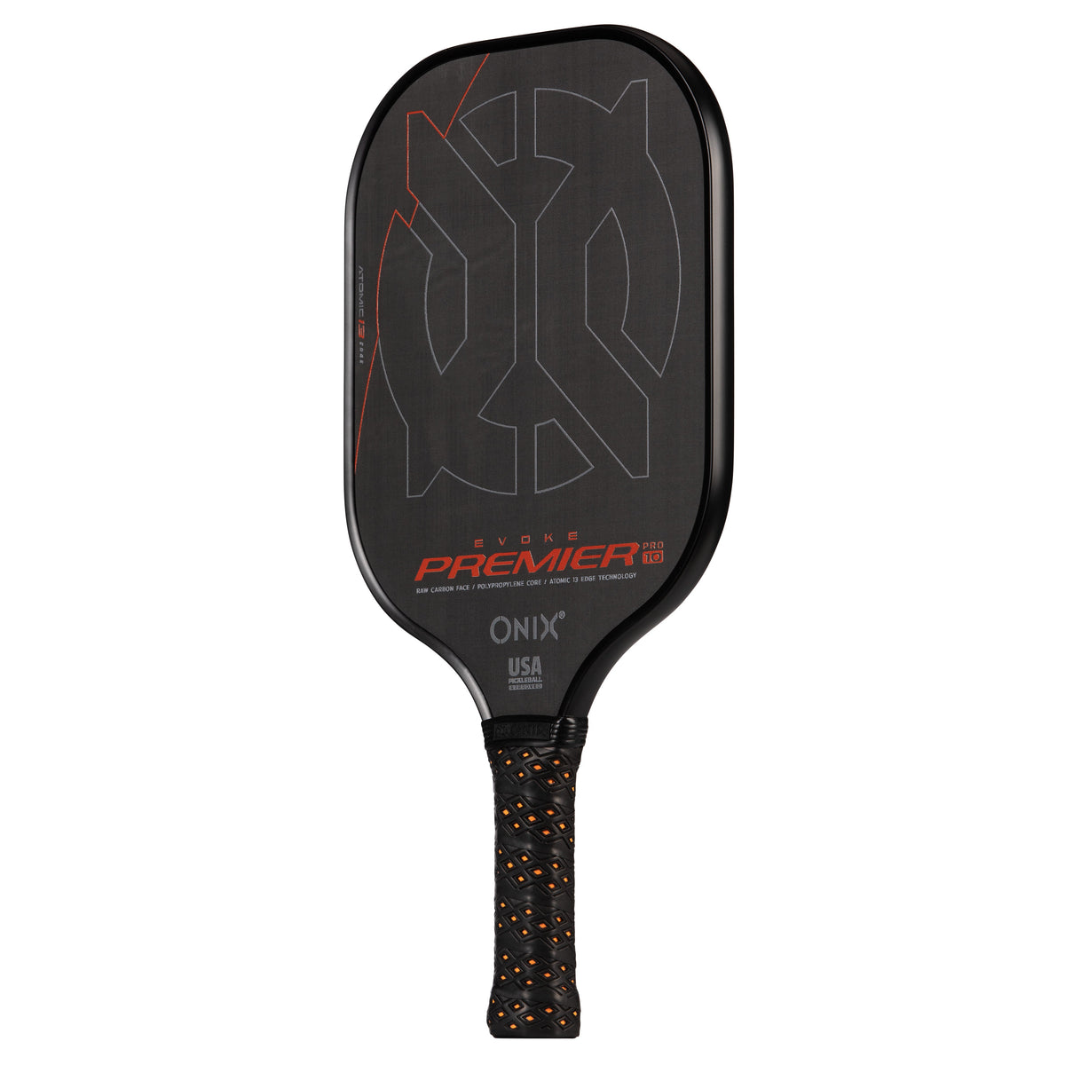 Evoke Premier Raw Carbon Pickleball Paddle