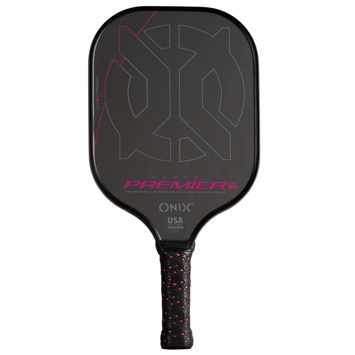 Evoke Premier Raw Carbon Pickleball Paddle