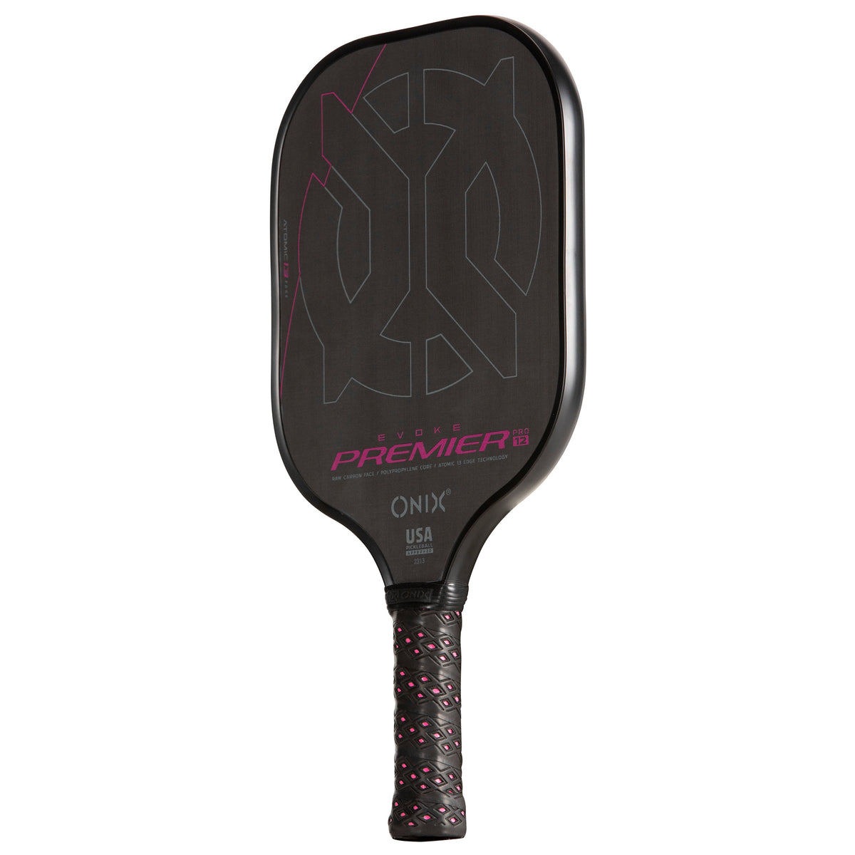 Evoke Premier Raw Carbon Pickleball Paddle
