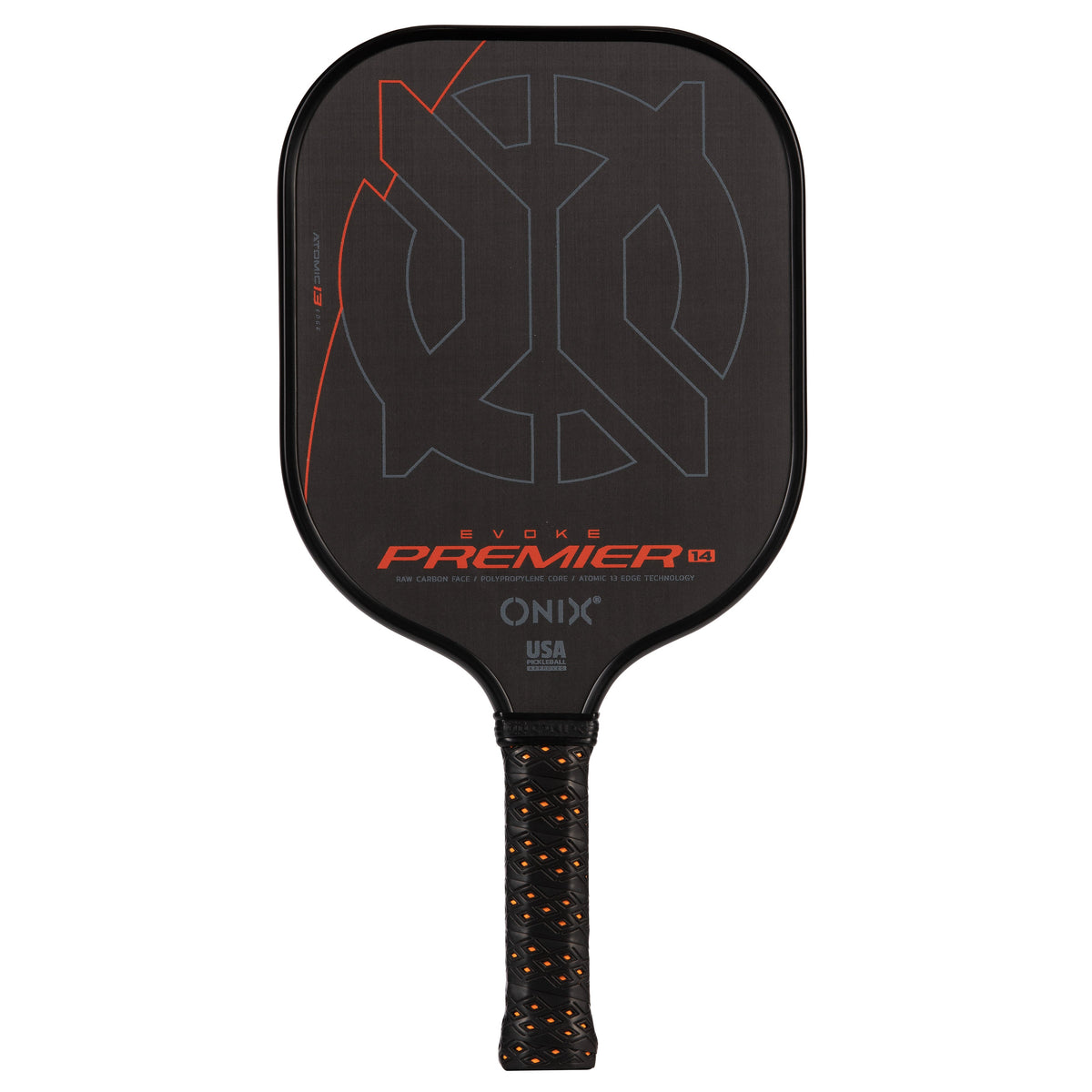 Evoke Premier Raw Carbon Pickleball Paddle