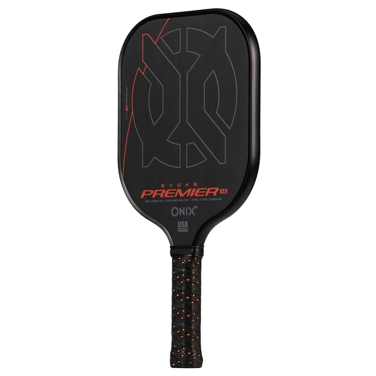 Evoke Premier Raw Carbon Pickleball Paddle