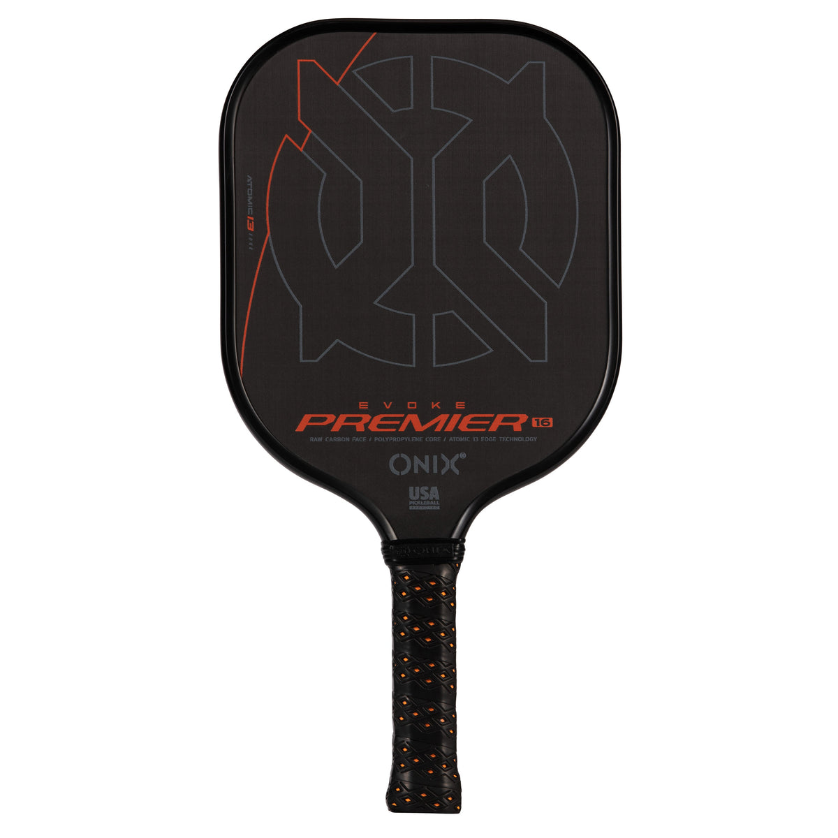 Evoke Premier Raw Carbon Pickleball Paddle
