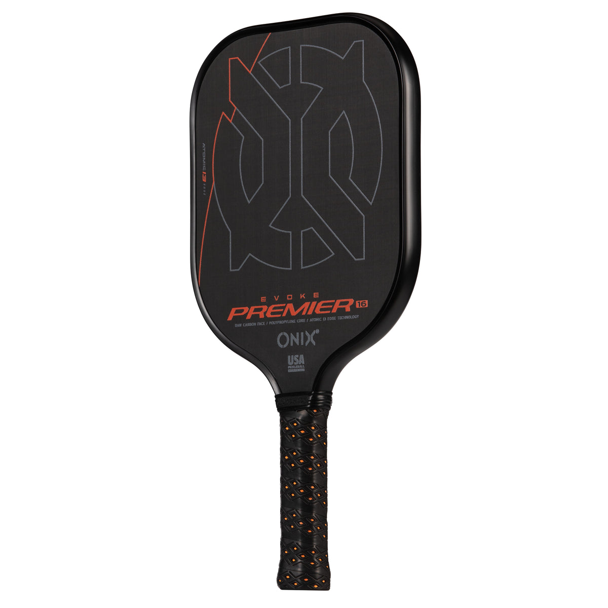 Evoke Premier Raw Carbon Pickleball Paddle