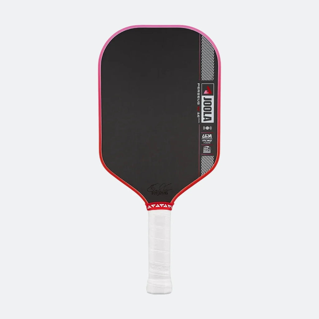 JOOLA Perseus Pro IV 16mm Pickleball Paddle - Tropical Red/Pink