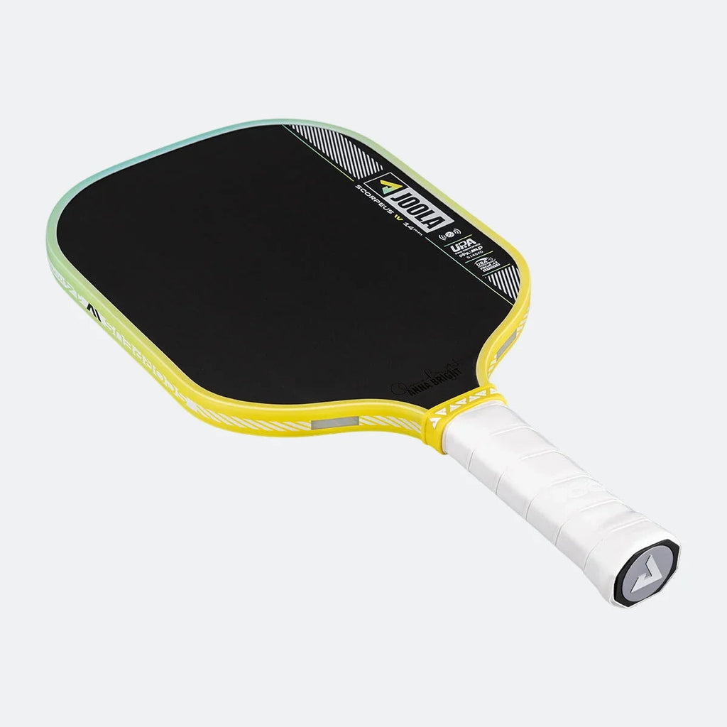 JOOLA Scorpeus Pro IV 14mm Pickleball Paddle - Tropical Yellow/Green