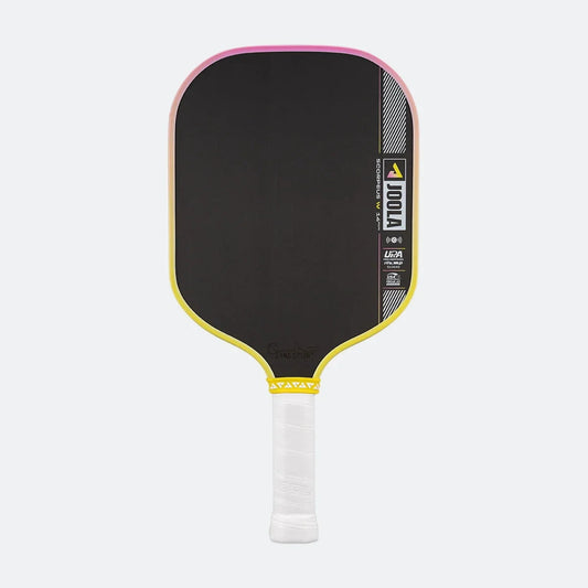 JOOLA Scorpeus Pro IV 14mm Pickleball Paddle - Tropical Yellow/Pink