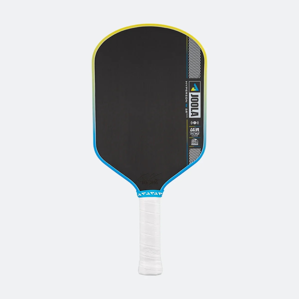 JOOLA Hyperion Pro IV 16mm Pickleball Paddle - Tropical Blue/Yellow