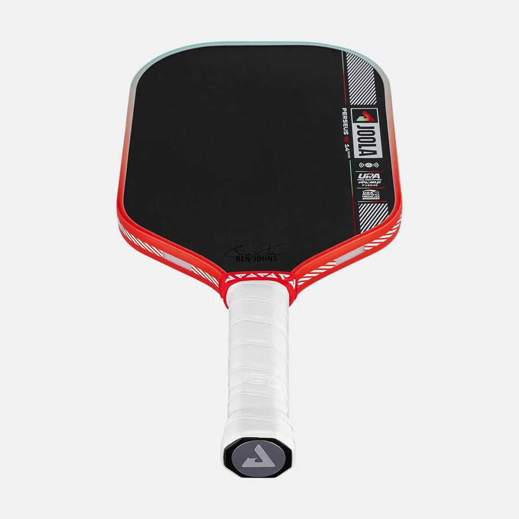 JOOLA Perseus Pro IV 14mm Pickleball Paddle - Tropical Red/Green