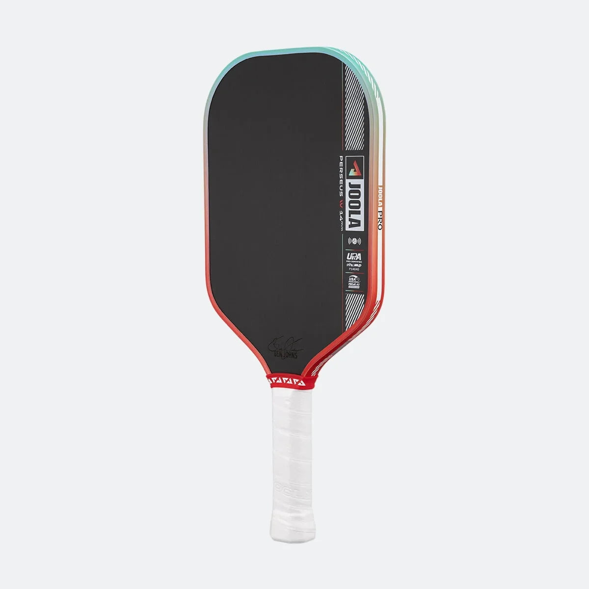 JOOLA Perseus Pro IV 14mm Pickleball Paddle - Tropical Red/Green