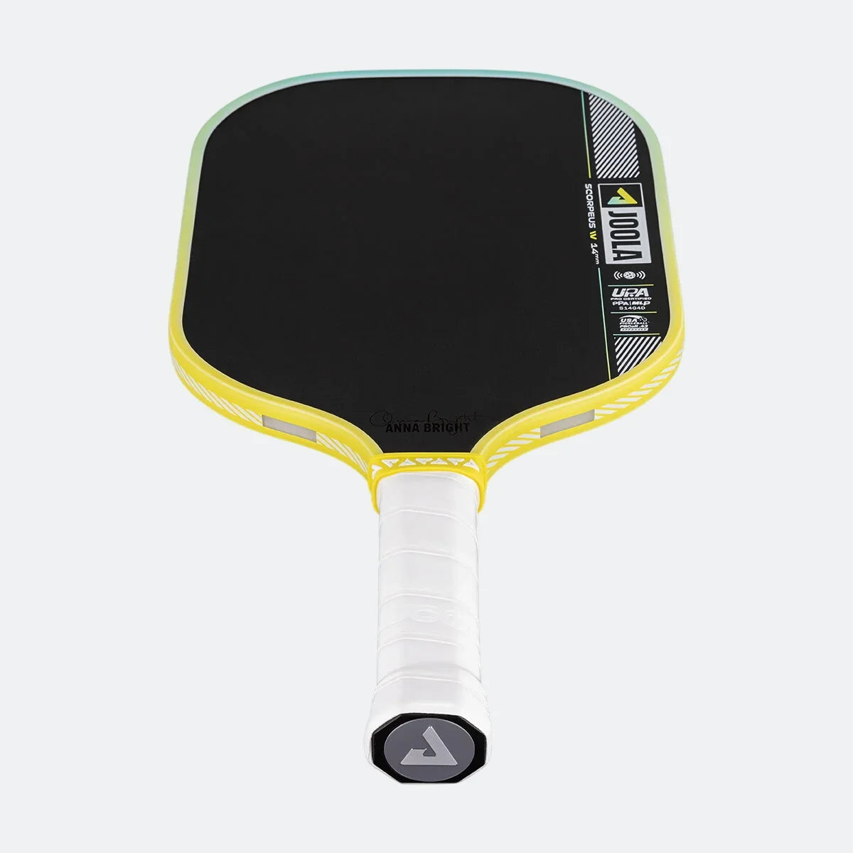 JOOLA Scorpeus Pro IV 14mm Pickleball Paddle - Tropical Yellow/Green