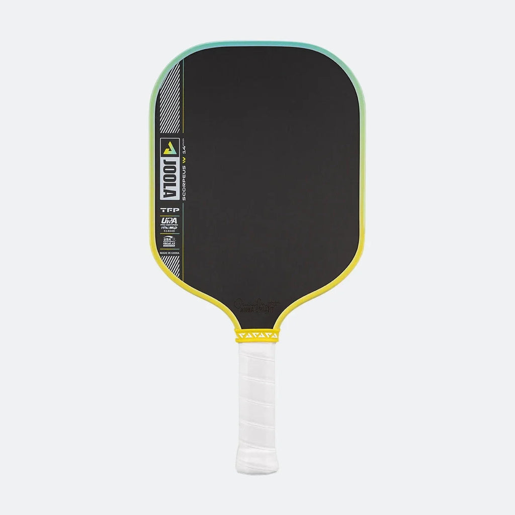 JOOLA Scorpeus Pro IV 14mm Pickleball Paddle - Tropical Yellow/Green