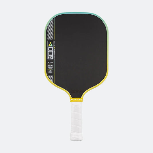JOOLA Scorpeus Pro IV 14mm Pickleball Paddle - Tropical Yellow/Green