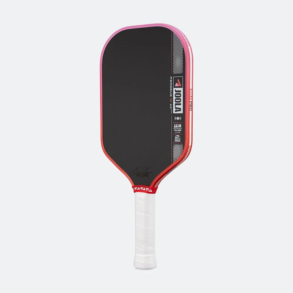 JOOLA Perseus Pro IV 14mm Pickleball Paddle - Tropical Red/Pink