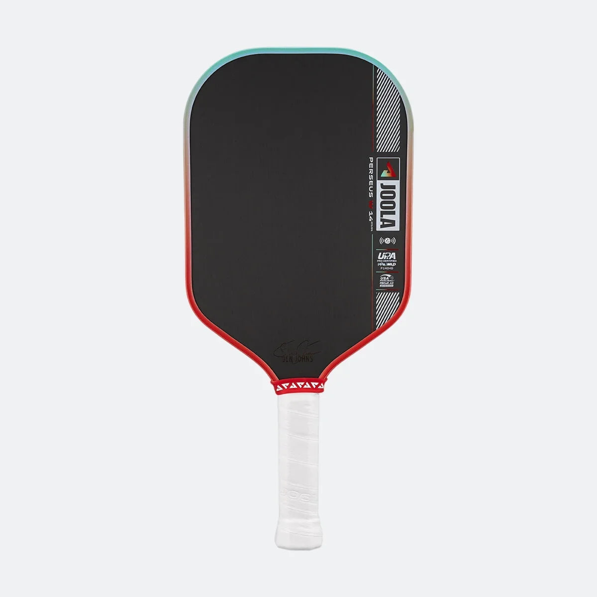 JOOLA Perseus Pro IV 14mm Pickleball Paddle - Tropical Red/Green