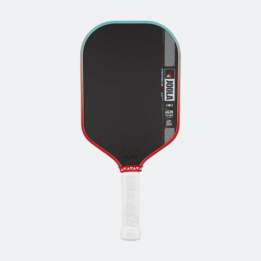 JOOLA Perseus Pro IV 14mm Pickleball Paddle - Tropical Red/Green
