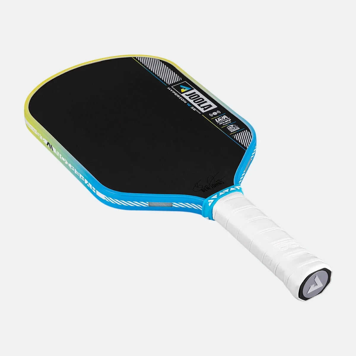 JOOLA Hyperion Pro IV 16mm Pickleball Paddle - Tropical Blue/Yellow