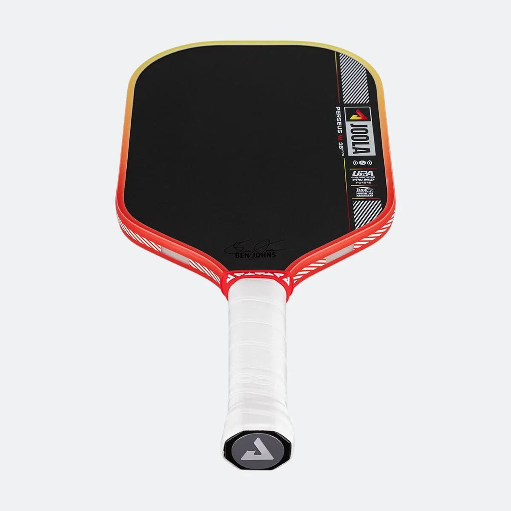 JOOLA Perseus Pro IV 16mm Pickleball Paddle - Tropical Red/Yellow