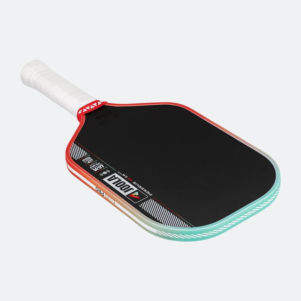 JOOLA Perseus Pro IV 14mm Pickleball Paddle - Tropical Red/Green