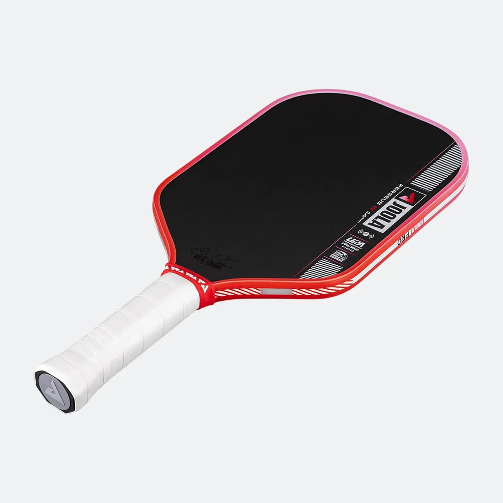 JOOLA Perseus Pro IV 14mm Pickleball Paddle - Tropical Red/Pink