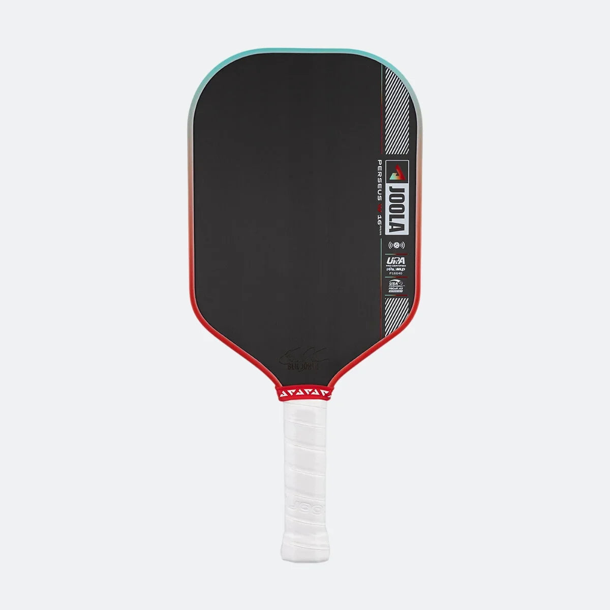 Perseus Pro IV 16mm Pickleball Paddle - Tropical Red/Green