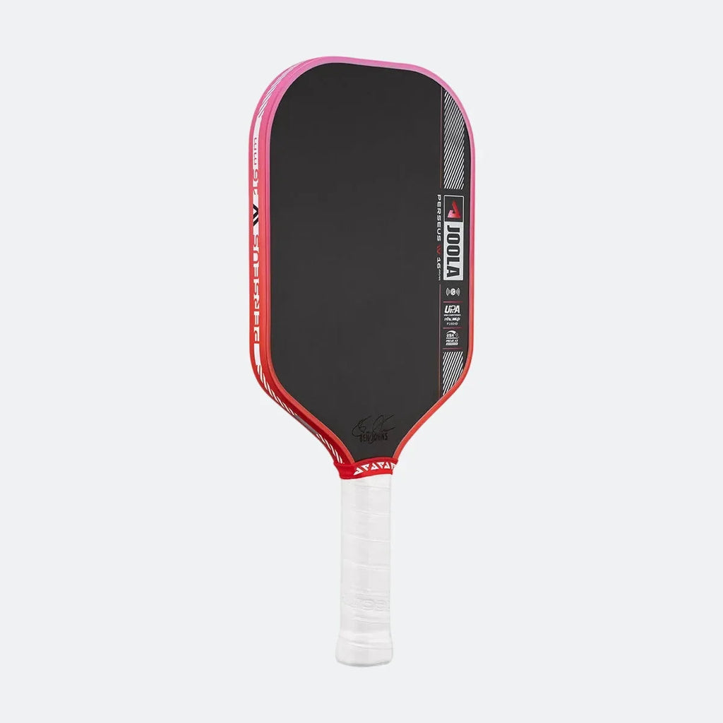 JOOLA Perseus Pro IV 16mm Pickleball Paddle - Tropical Red/Pink