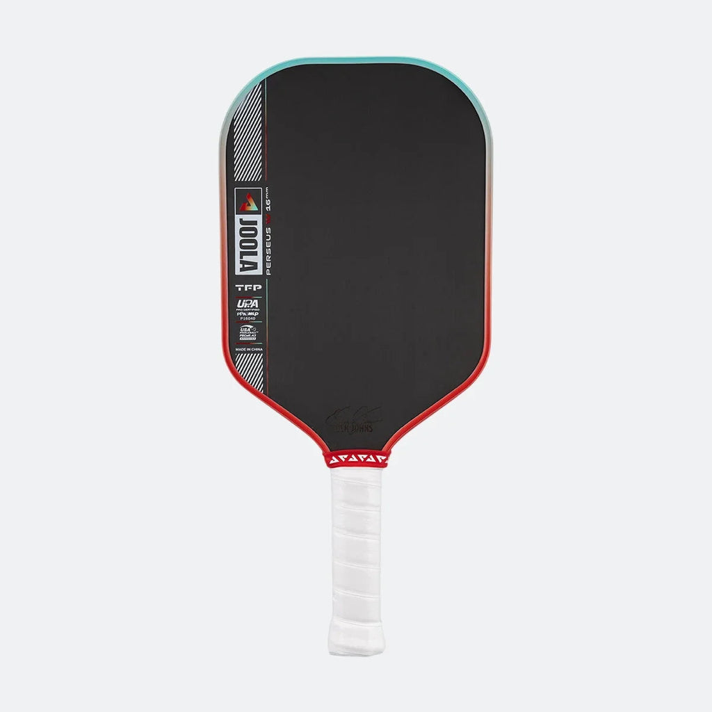 Perseus Pro IV 16mm Pickleball Paddle - Tropical Red/Green