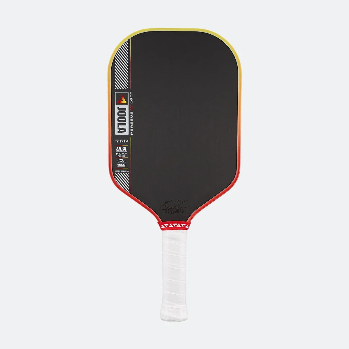 JOOLA Perseus Pro IV 16mm Pickleball Paddle - Tropical Red/Yellow