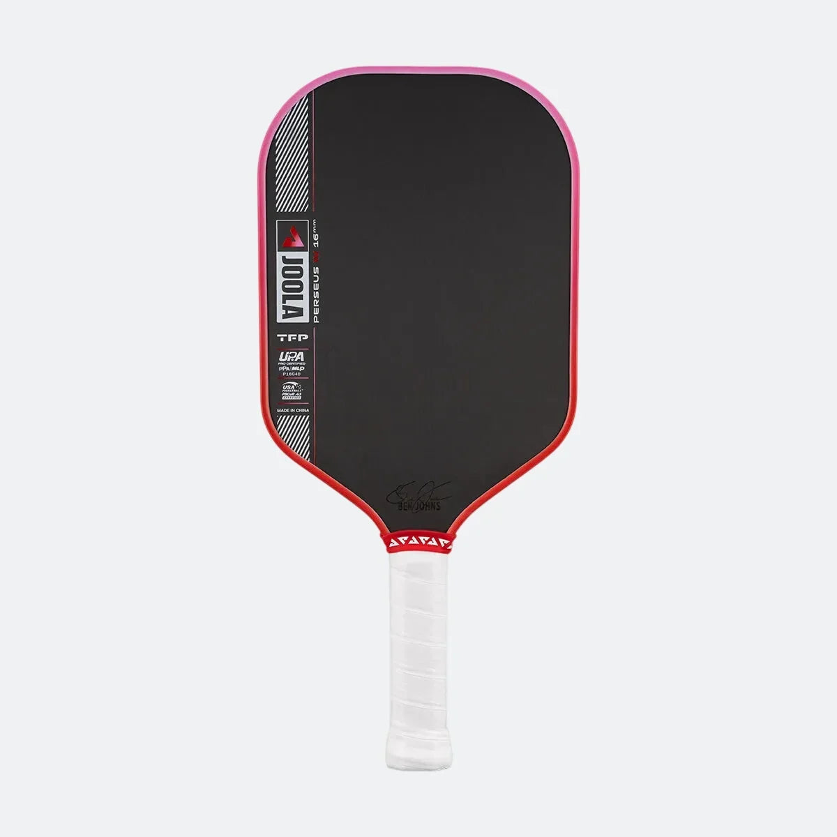 JOOLA Perseus Pro IV 16mm Pickleball Paddle - Tropical Red/Pink