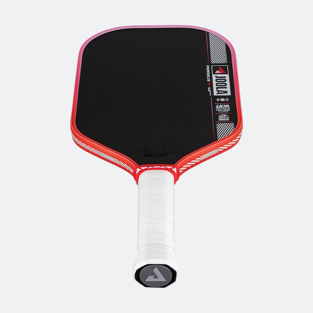 JOOLA Perseus Pro IV 14mm Pickleball Paddle - Tropical Red/Pink