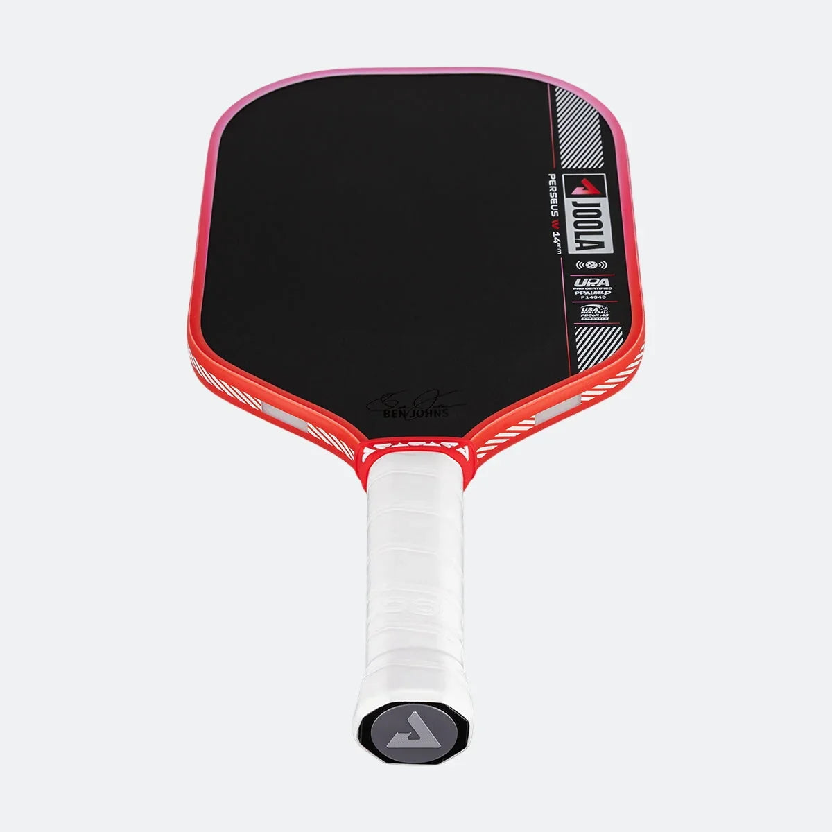 JOOLA Perseus Pro IV 14mm Pickleball Paddle - Tropical Red/Pink