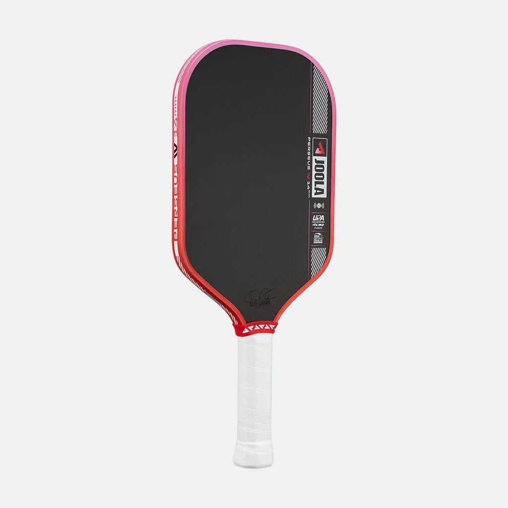 JOOLA Perseus Pro IV 14mm Pickleball Paddle - Tropical Red/Pink