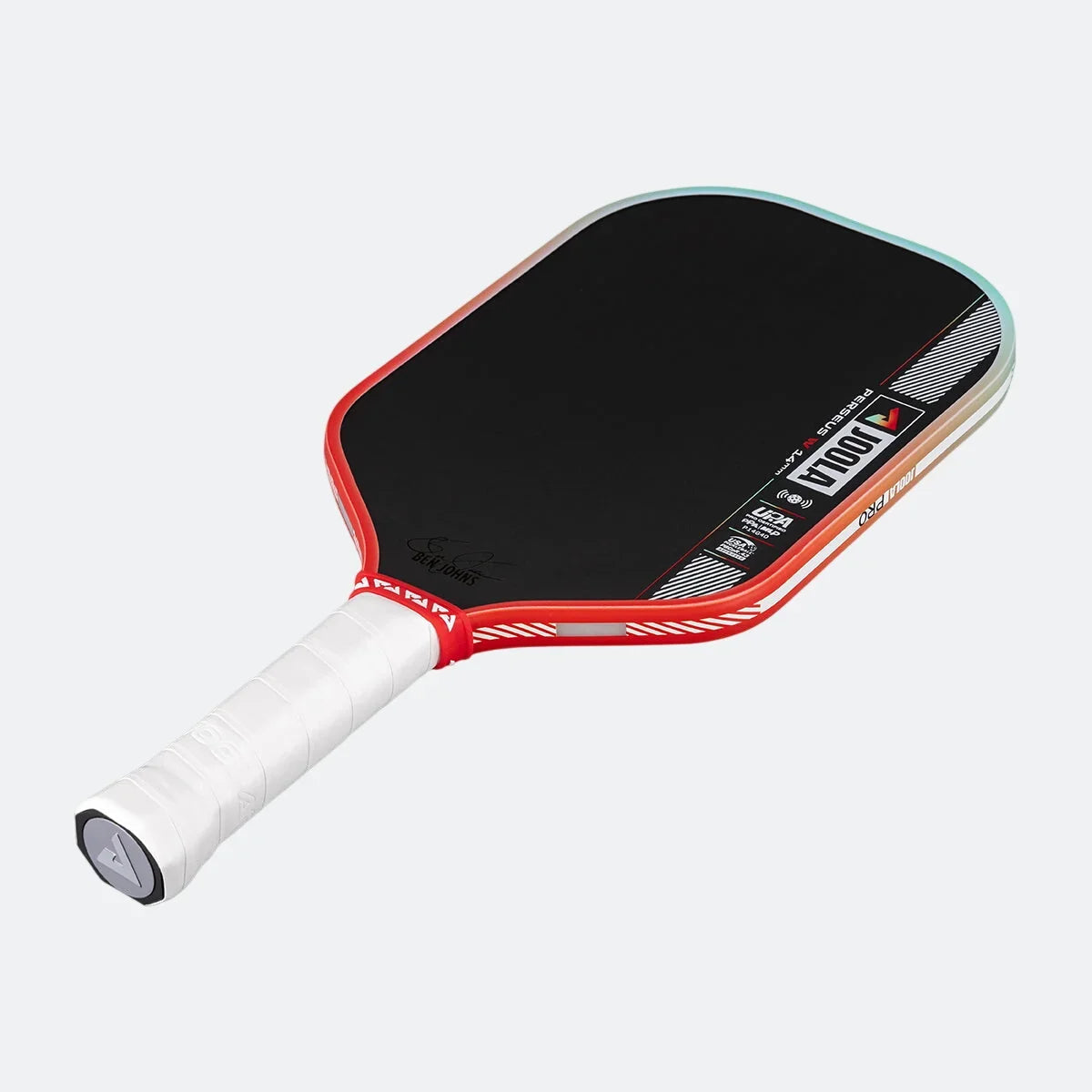 JOOLA Perseus Pro IV 14mm Pickleball Paddle - Tropical Red/Green